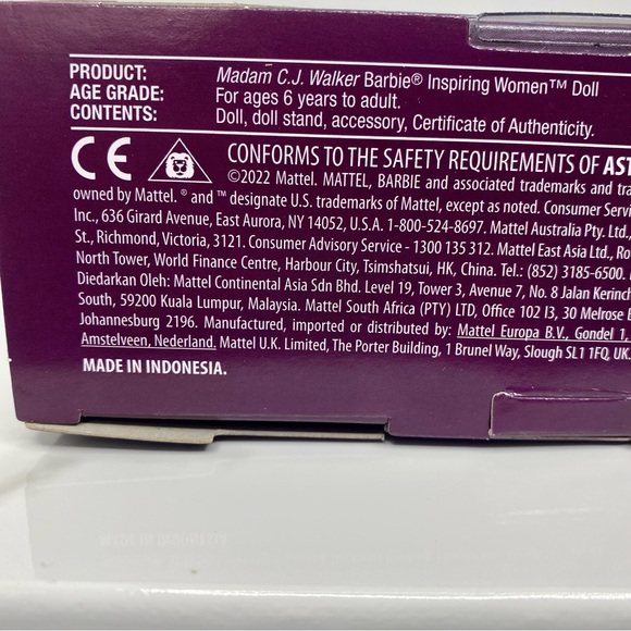 Barbie Doll Inspiring Women New in Box - Picture 9 of 10